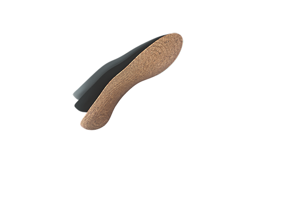 Senthmetic Arch Support Cork Insole Orthotics Inserts - Absorb Sweat, Deodorize, Dry and Clean