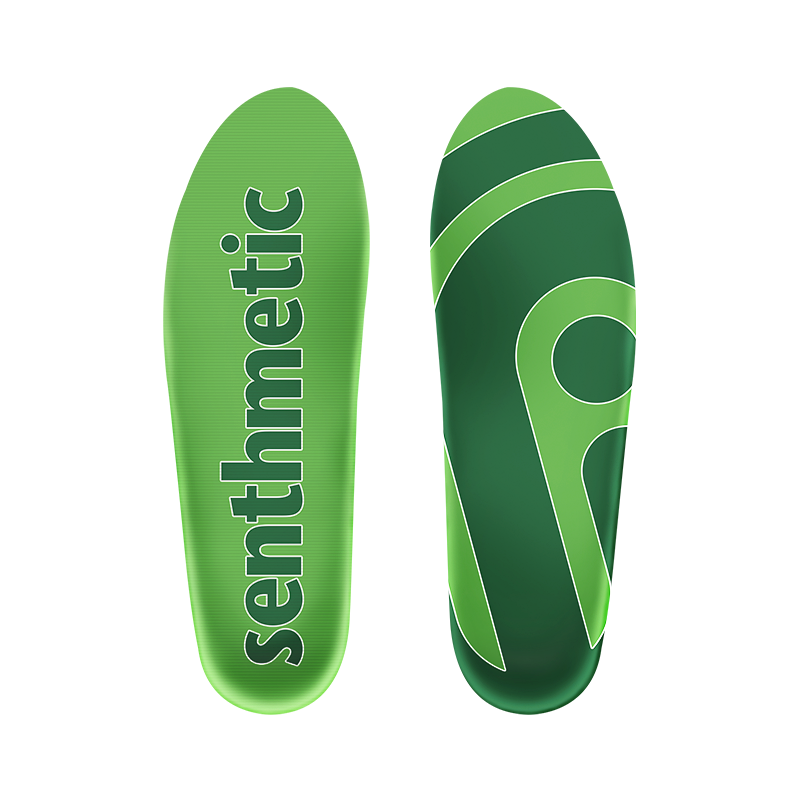 Senthmetic Running Insoles Arch Support Insoles Sports Inserts for Cycling Marathon Jogging - 3 Minutes Quickly Custom